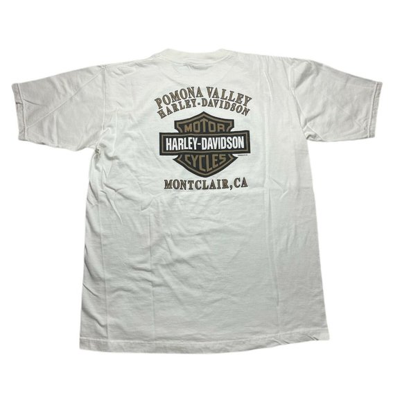 vintage Y2K Harley Davidson t shirt size L 2004 Front and Back Graphic Tee - Picture 2 of 9